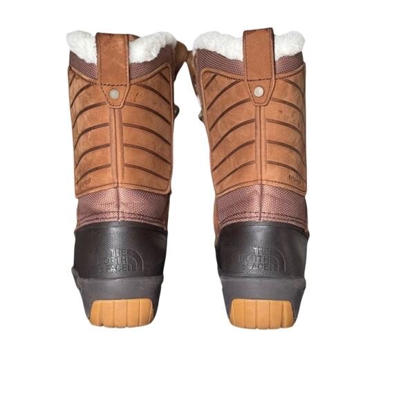 The North Face Shellista IV shorty Lace Snow Winter Boots Brown Womens 9.5 NEW - Picture 5 of 7